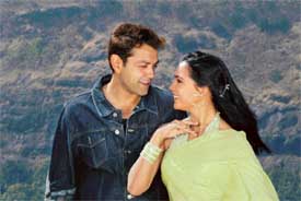 Bobby Deol and Lara Dutta in Vijay Galanis "Bardasht"