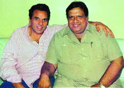 Vijay Tandon with Dharmendra