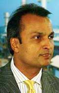 Reliance Industries Ltd vice-chairman and managing director Anil Ambani announces the companys results in Mumbai 