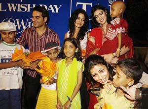 Ten terminally ill children get their wishes granted