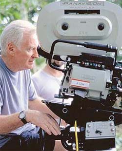 Filmmaker John Boorman at work