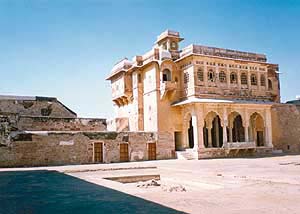 Maharaj Bakhat Singhs Palace at Nagar Fort