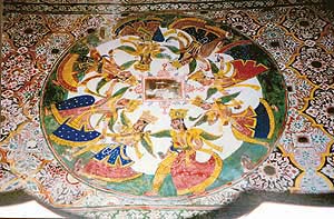 Frescoes at Nagaur Fort
