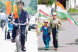 The Election Commission may have ordered campaigning closed, but there is no stopping children from carrying flags of political parties in Ludhiana