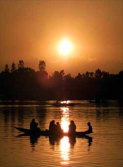 Sun sets in Srinagar, a new era dawns
