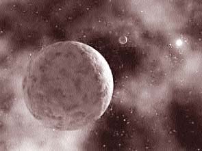 The newly discovered planet-like object, dubbed Sedna.