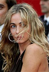 French actress and jury member Emmanuelle Beart arrives for the screening of Serbian director Emir Kusturica's film Zivot Je Cudo at the 57th Cannes Film Festival 