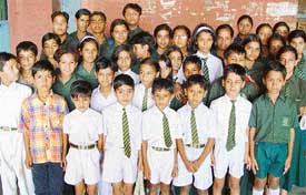 Students of Andale Public School, Sector 9, Panchkula