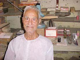 Mr Shiv Nandan Bharadwaj, a former teacher of Government College, Hoshiarpur