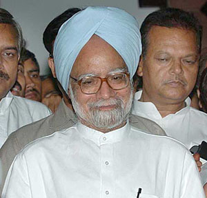 Dr Manmohan Singh interacts with the media in New Delhi