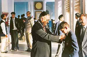 Students at the school are subjected to a tough regimen