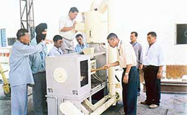 Entrepreneurs from Manipur undergo training in operation and maintenance of 1 TPD Oil Expeller at MERADO, Ludhiana