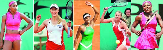 United fashions of French Open