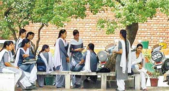 System overload: Schools are short of classrooms. 