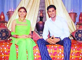 Satinder Satti with Harbhajan Mann