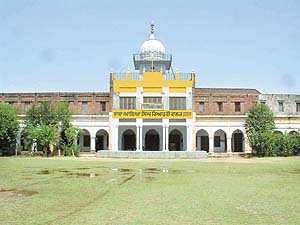 The building of the Baba Aya Singh Rearki College in Tugalwala, Gurdaspu