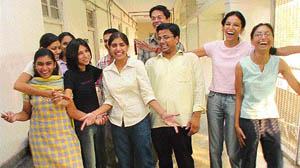 The lucky biotech bunch which is heading overseas on scholarship.