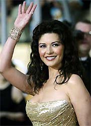 Oscar-winning British actress Catherine Zeta-Jones