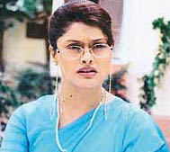Pallavi in Kabhi Khushi Kabhi Dhoom: Nervy about being funny
