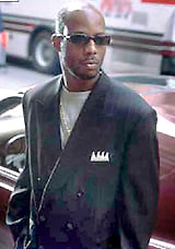 A file photo of Rapper DMX who was arrested at New York's Kennedy airport after he and a friend tried to steal a car and attempted to pass themselves off as FBI agents