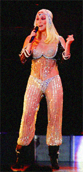 Cher performs in Moscow as part of her farewell tour