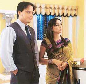 Tonk and Shona in Kahin Kissi Roz: Tied in knots