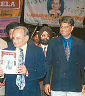 BD Sharma with music director Anandji 