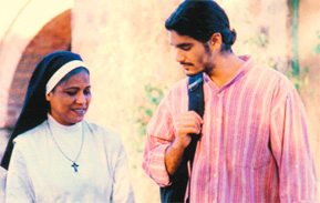 Seema Biswas and Angad Singh Bedi in a scene from Kaya Taran