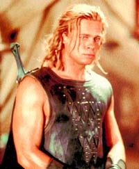 Brad Pitt in Troy