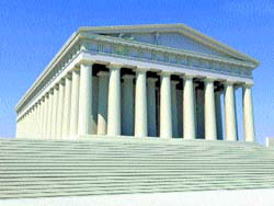 The Parthenon is associated with the worship of Athena Parthenos