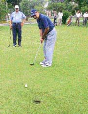 Golf is becoming a passion in the city