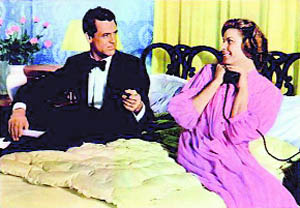 Cary Grant and Ingrid Bergman in Indiscreet