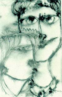 A drawing by Surinder K. Bhardwaj 