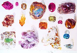 Diamonds & semi-precious gems smuggled out of Africa