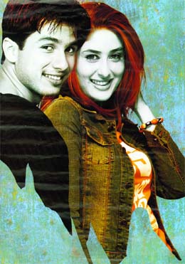 Kareena Kapoor and Shahid Kapoor in Fida