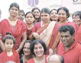 Ashish Vidyarthi during the launch of the first-ever campaign, Glow Red, A National Concern, to check the rising number of heart diseases in women in the Capital.