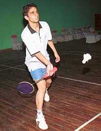 Mandeep made it to the final of the Under-19 boys section in the Chandigarh State Badminton Championship in the Sector 42 badminton hall
