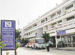 A view of the Banarsidas Institute of Medical Sciences, New Delhi