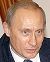 President Putin: ready to combat terror