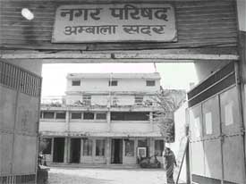 The building that housed The Tribune office in Ambala Sadar when the paper was brought out from the town