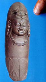 A rare sixth century sculpture of Mahakaleshwar Siva