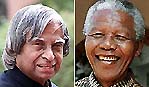 A.P.J Abdul Kalam and Nelson Mandela