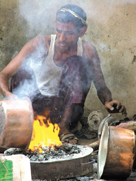 Lord, give me this day my daily bread! Kalaiwala--a vanishing breed now.