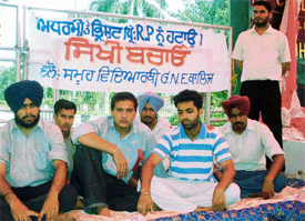 Three students on indefinite fast at Guru Nanak Dev Engineering College 