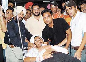 Harpreet Singh Sandhu admitted to GMCH, Sector 32, Chandigarh