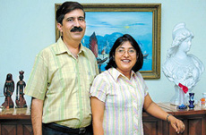 Sanjay and Seema Handa