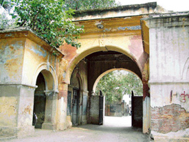 The PWD Department had declared the building of the Government Primary School, Rainak Bazaar, as unsafe more than eight years back