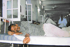 Gastroenteritis patients from Rajpura at Government Rajindra Hospital, Patiala,