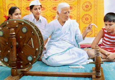 The wheel of time may have turned, but certain values withstand the upheavals, as is evident from this Gandhian, Ms Sakuntala Verma