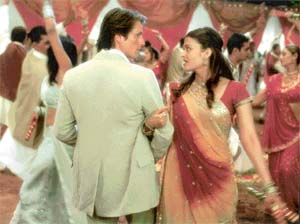 Aishwarya Rai and Martin Henderson in Bride & Prejudice